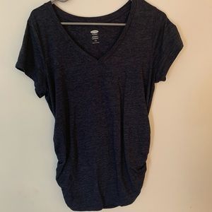 ❤️Old navy heat heather blue maternity top